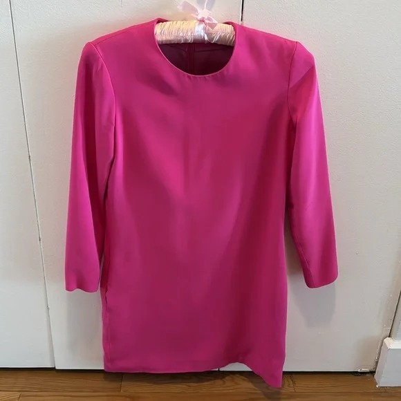 ❌SOLD❌Authentic Celine Hot Pink Shift Dress - Picture 3 of 11
